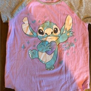 Disney Kids Stitch Graphic Tee girls size 7 jumping bean